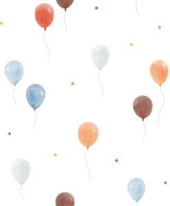 Flying Balloons Wallpaper by LILIPINSO