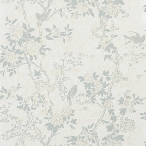 Marlowe Floral Wallpaper in Dove