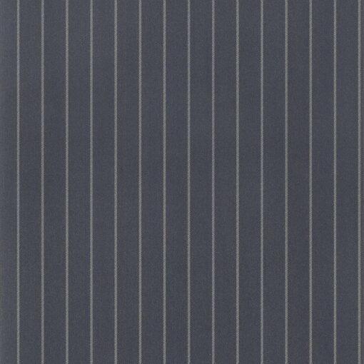 Langford Chalk Stripe Wallpaper in Navy