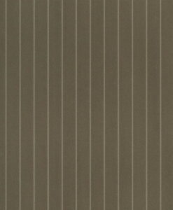 Langford Chalk Stripe Wallpaper in Khaki