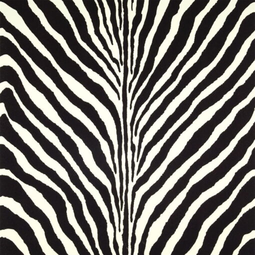 Ralph Lauren Zebra Wallpaper in Charcoal
