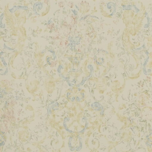 Old Hall Floral Wallpaper in Fresco