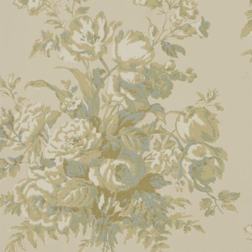 Francoise Bouquet Wallpaper in Parchment