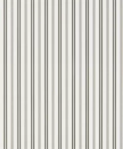 Basil Stripe Wallpaper in Black