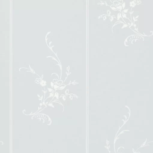 Elsinore Floral Wallpaper in Dove by Ralph Lauren