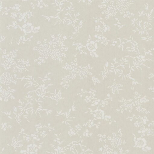 Teabowl Calico Wallpaper in Cream by Ralph Lauren