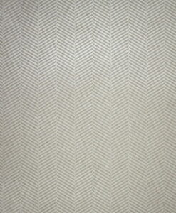 Swingtime Herringbone Wallpaper in Pearl Grey