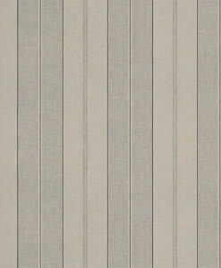Seaworthy Stripe Wallpaper in Pewter by Ralph Lauren