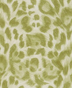 Felis Wallpaper in Green by Clarke & Clarke