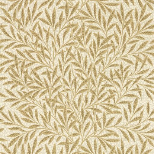 Emery's Willow Wallpaper by Morris & Co in Stone