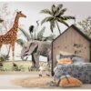 Kids Animals Amazon Nursery Wallpaper Mural