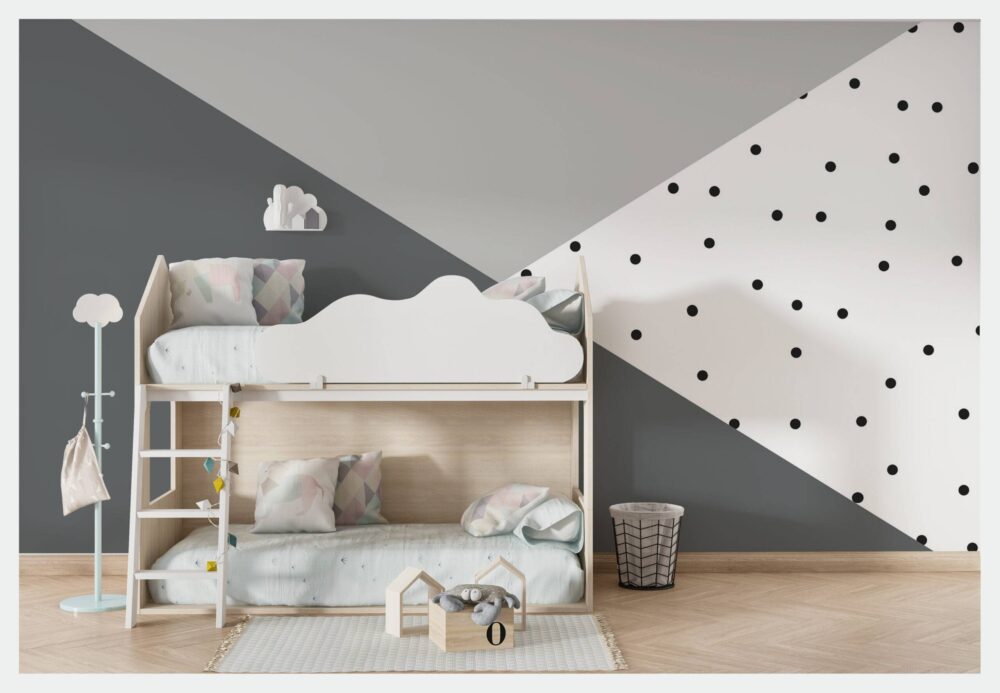 Kids Geometric Modern Wallpaper Mural