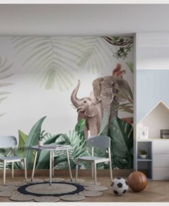 Tropical Life Wild Animals Wallpaper Mural