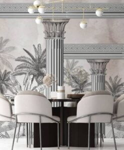 Hellenistic Style Scultures Wallpaper Mural