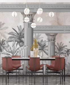 Hellenistic Style Scultures Wallpaper Mural