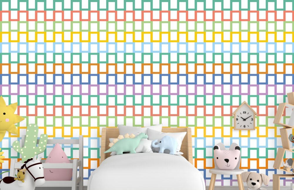 Rainbow Colors Gradient Wallpaper Mural