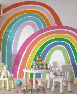 Fun Colors Rainbow Wallpaper Mural