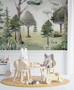 Trees Forest Wallpaper Mural