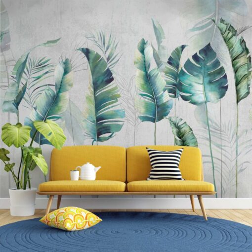 Tropical Leaves Live Wallpaper Mural