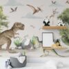 Big Dinosaurs Wall Mural Wallpaper Mural