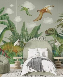 Dinosaurs Boys Wallpaper Mural