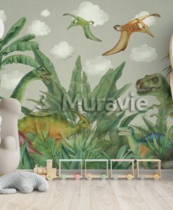 Dinosaurs Boys Wallpaper Mural