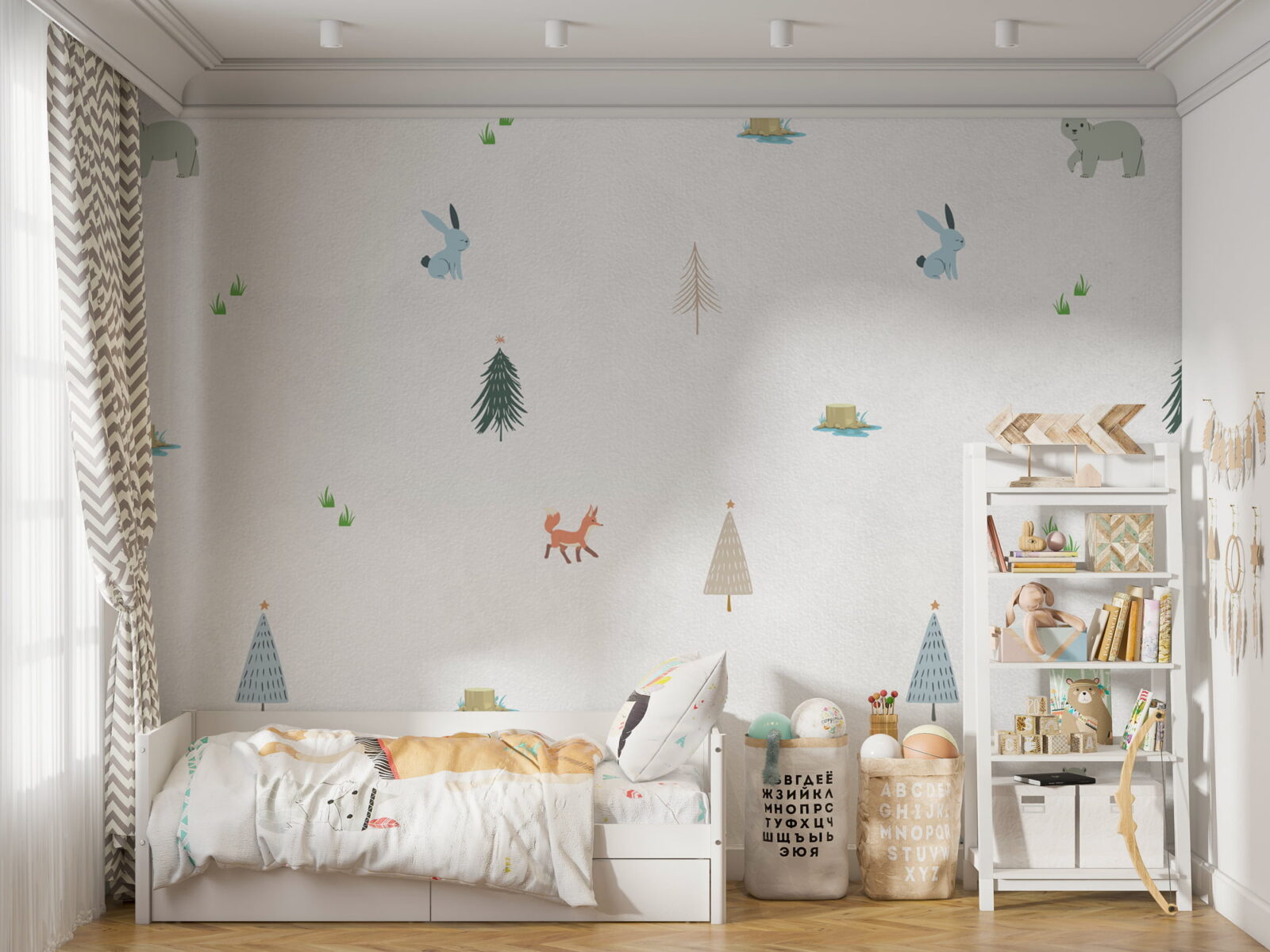 Small Forest Wallpaper Mural