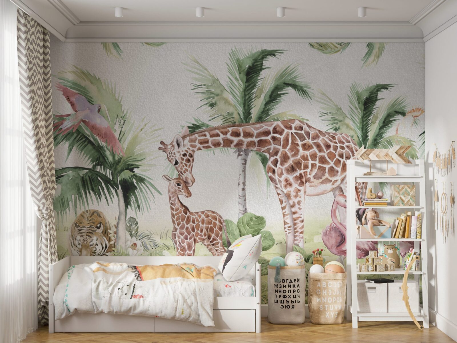 Animal Life Wallpaper Mural