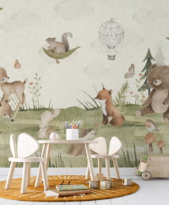 Garden Party Wallpaper Mural
