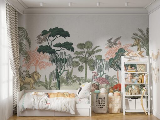 Tropical Life Wallpaper Mural