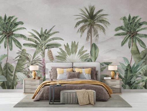 Palm Tree Tropical Wallpaper Mural