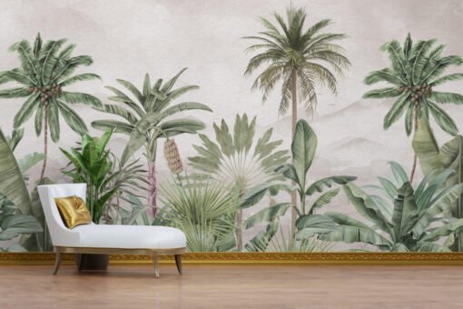 Palm Tree Tropical Wallpaper Mural