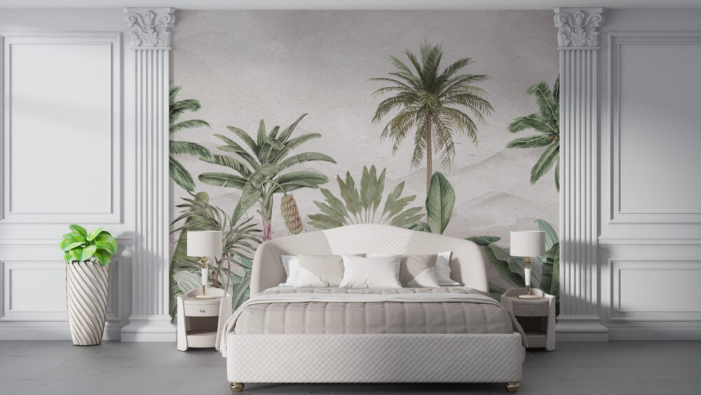 Palm Tree Tropical Wallpaper Mural