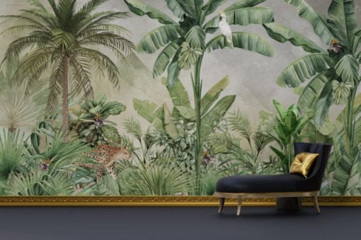 Exotic Living Room Wallpaper Mural