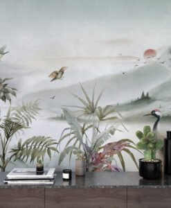 Mountains Landscape Wallpaper Mural