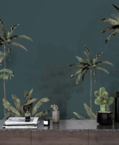 Jungle Palm Trees Wallpaper Mural