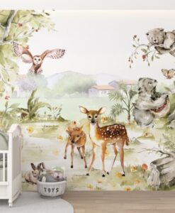 Animal Wallpaper Decor Wallpaper Mural