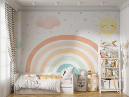 Rainbow Wallpaper Mural