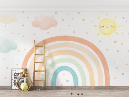 Rainbow Wallpaper Mural