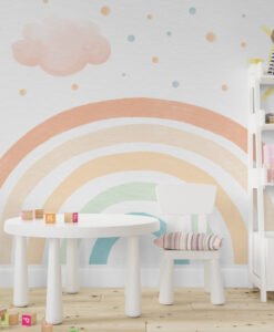 Rainbow Wallpaper Mural