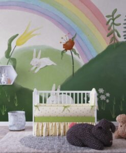 Rainbow Wonderland Wallposter Mural