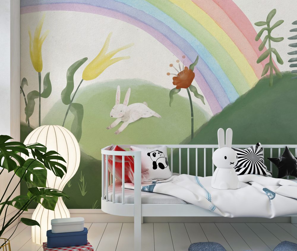 Rainbow Wonderland Wallposter Mural