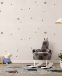 Starry Wallposter Star Themed Wallpaper Mural