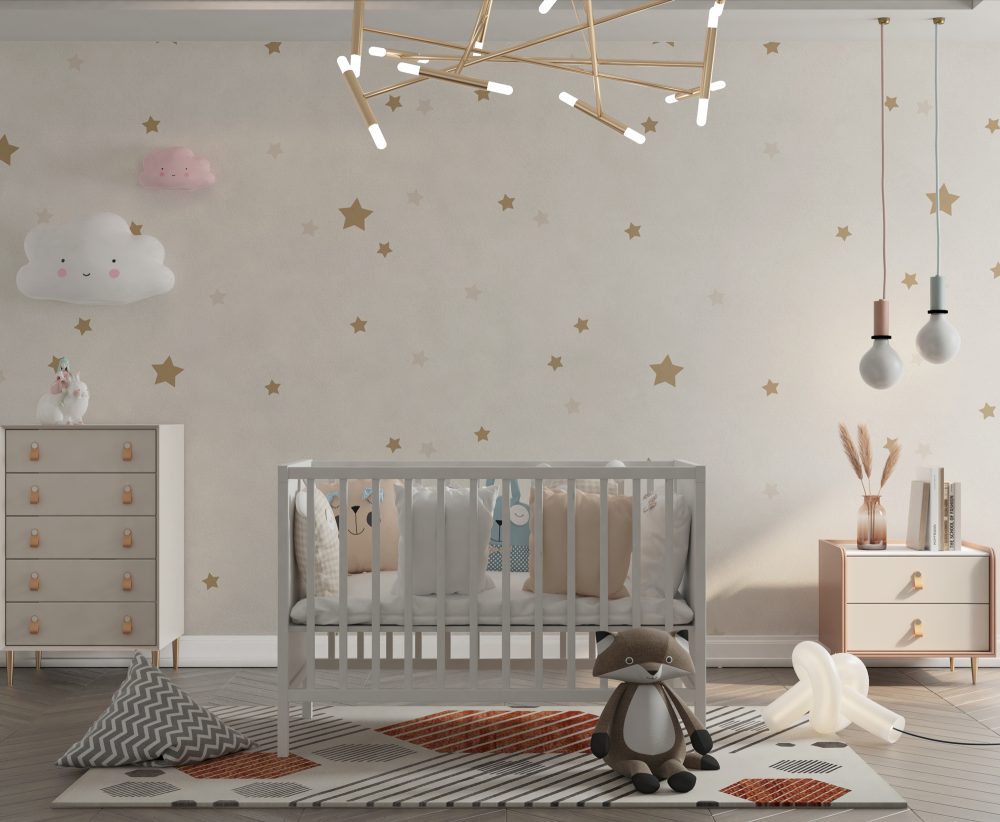 Starry Wallposter Star Themed Wallpaper Mural