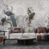 Abstract Foggy Indian Wallpaper Mural