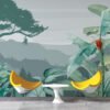 Tropical Landscape Wallpaper Mural