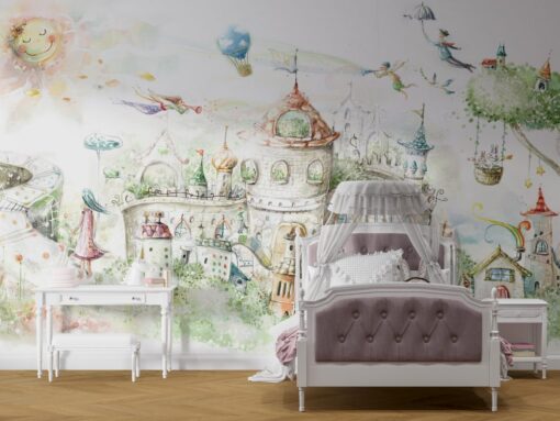 Cloud Castle Wallpaper Mural