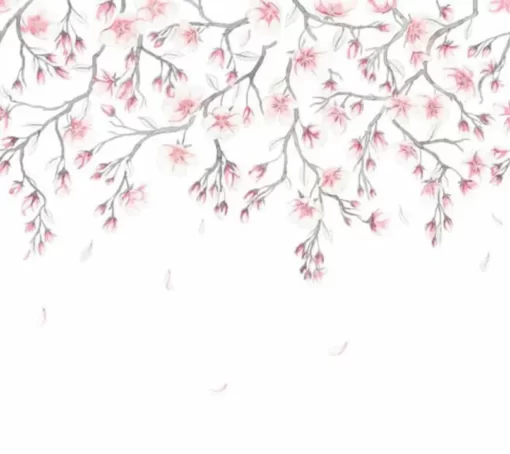 Sakura Wallpaper Mural by Sandberg