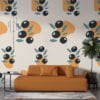 Olive Branches Pattern Wallpaper Mural