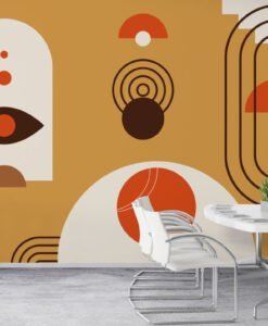 Colors and Patterns Geometric Wallpaper Mural